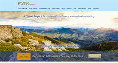 Desktop Screenshot of crystalearthproject.org